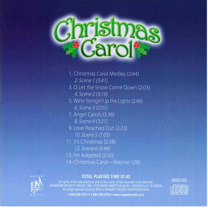 Christmas Carol CD