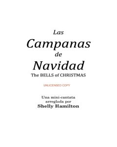 Las campanas de Navidad SATB (The Bells of Christmas)