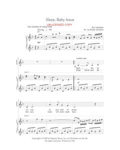 Sleep, Baby Jesus (PDF download)
