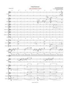 I Stand Redeemed Orchestration Single Song (PDF download)