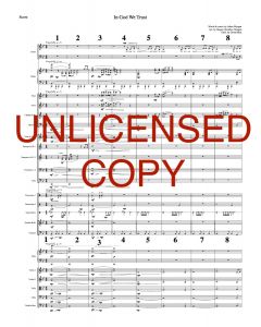 In God We Trust, In God Alone Orchestration Simply Majesty Version (PDF download)