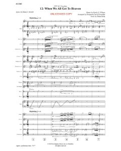 When We All Get To Heaven Octavo Orchestration (PDF download)