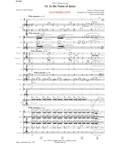 At the Name of Jesus Choral Favorites Orchestration PDF