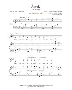 Abrele - Let Him In (PDF download)