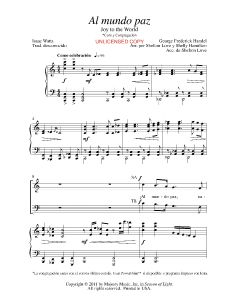 Al Mjundo Paz - Joy To the World (PDF download)
