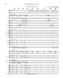 The Greatest Story Ever Told Orchestration (PDF download)