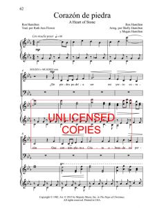 La esperanza de la Navidad SATB (The Hope of Christmas)