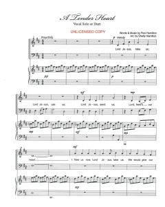 A Tender Heart - Wedding Duet (PDF download)