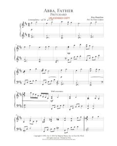 Abba, Father - Faye Lopez Piano Solo (PDF download)