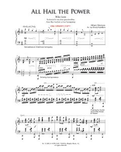 All Hail the Power of Jesus Name - Shelly Hamilton Piano Solo (PDF download)