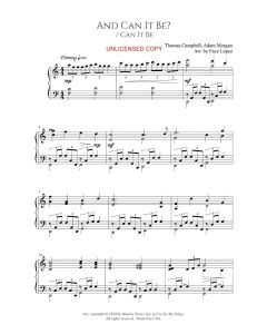 And Can it Be?/Can It Be - Faye Lopez Piano Solo (PDF download)