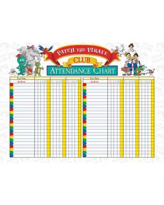 Patch Club Attendance Chart 