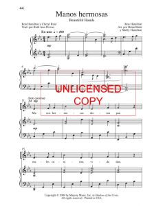 Manos hermosas (Beautiful Hands) 