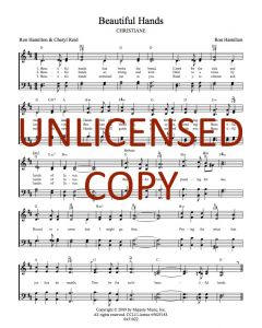 Beautiful Hands - Hymn Style (PDF download)
