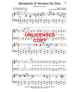 Bendecido el Nombre de Dios (Blessed Be the Name)