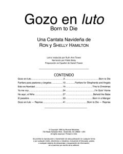 Gozo en luto SAB (Born To Die)