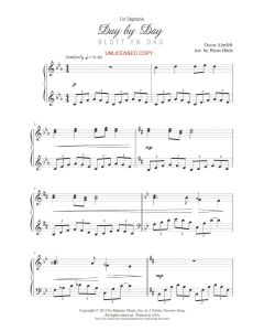 Day By Day - Piano Solo by Brian Büda (PDF download)