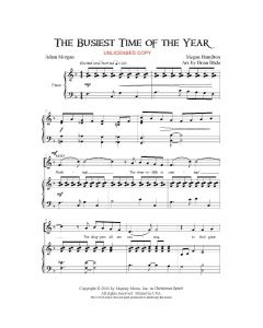 The Busiest Time of the Year - Children's Christmas (PDF download)