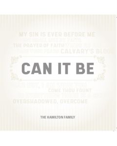 Can it Be Album P/A Trax (MP3 download)