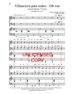 Villancicos para todos - Oh Ven (Carol Singalong - Oh Come)