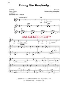 Carry Me Tenderly (PDF download)