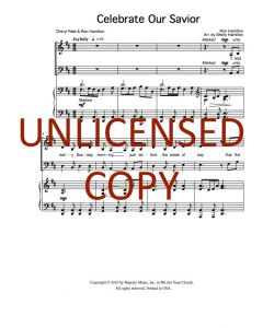 Celebrate Our Savior Piano/Vocal (PDF download)