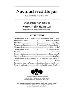 Navidad en mi hogar SATB (Christmas At Home)