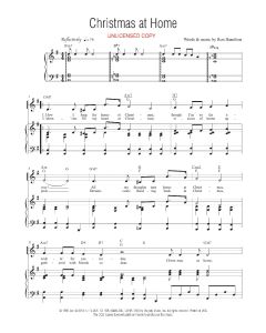 Christmas at Home - Vocal Solo (PDF download)