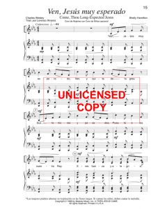Ven, Jesus muy esperado (Come, Thou Long-Expected Jesus)
