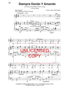 Siempre Dando y Amando (Do Your Giving While You're Living)