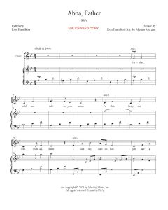 Abba, Father SSA (PDF download)