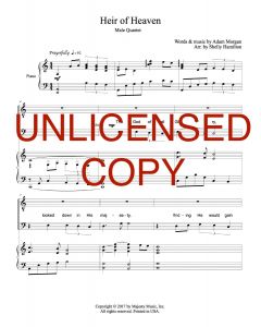 Heir of Heaven TTBB (PDF download)