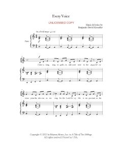 Every Voice - Children's Choral  (PDF download)