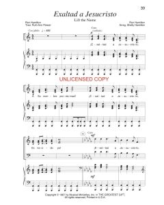 Exaltad a Jesucristo (Lift the Name)