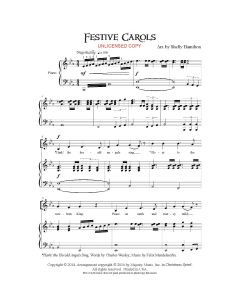 Festive Carols - Children's Christmas (PDF download)