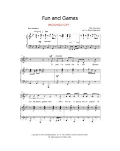 Fun and Games - Children's Vocal (PDF download)