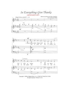 in Everything Give Thanks - Children's Choral (PDF download)