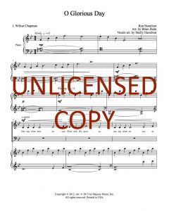 O Glorious Day (PDF download)