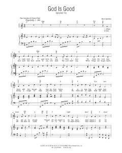 God is Good - Solo w/ Optional Trio (PDF download)