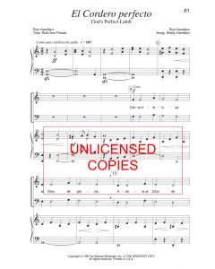 El Cordero perfecto (God's Perfect Lamb)