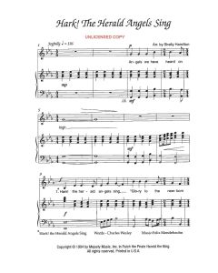 Hark! The Herald Angels Sing - Children's Choral (PDF download)