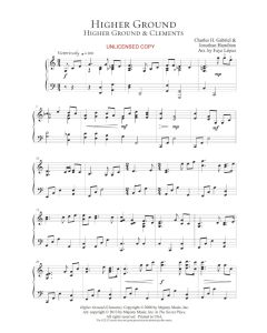 Higher Ground - Faye Lopez Piano Solo (PDF download)