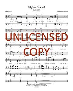 Higher Ground - Hymn Style (PDF download)
