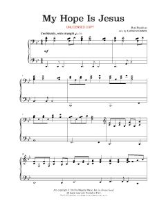 My Hope Is Jesus - James Koerts Piano Solo (PDF download)