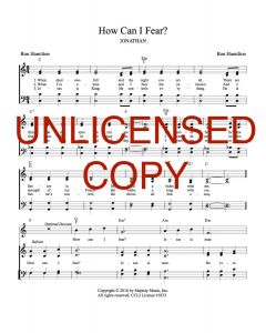 How Can I Fear? - Hymn Style (PDF download)