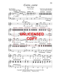 Corre, corre (Hurry, Hurry)