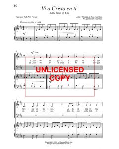 Vi a Cristo en ti (I Saw Jesus in You)