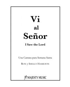 Ve al Senor libro coral (I Saw the Lord Choral Book) 