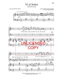 Vi al Señor (I Saw the Lord)