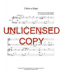 I Have a Hope (PDF download)